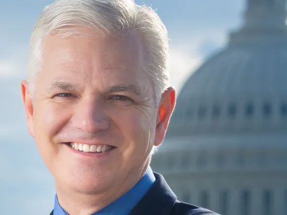 Portrait of Keith Allred on Capitol Hill