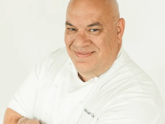 Portrait of Chef MIchael Omo